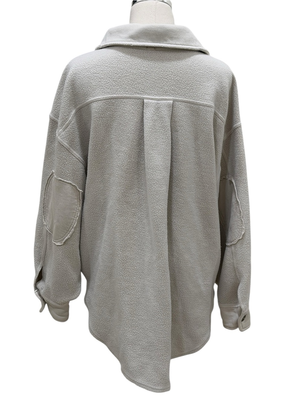 Free People Ruby Shacket In Stone - Picture 8 of 8